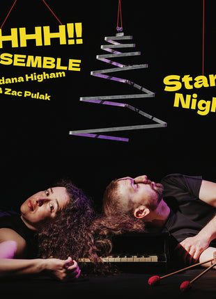 the album cover for Shhh!! Ensemble - Starry Night