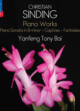 the album cover for Yvnfeng Bai  Tony - Sinding: Pno Works