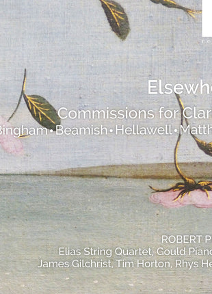 the album cover for Various Artists - Elsewhere: Commissions for Clarinet by Bingham/beamish/hellawell/matthews