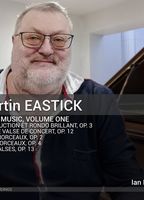 the album cover for IAN HOBSON - Martin Eastick: Pno Music Vol. 1