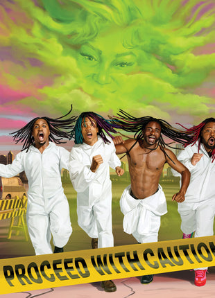 the album cover for Paradox - Proceed With Caution (EP) [Toxic Green]