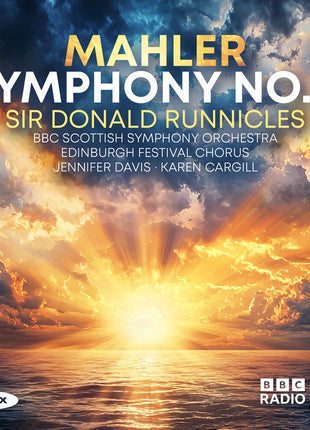 the album cover for BBC Scottish Symphony Orchestra - Mahler: Sym No.2
