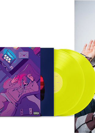 the album cover for Young Miko - att. [Neon Yellow with Poster]
