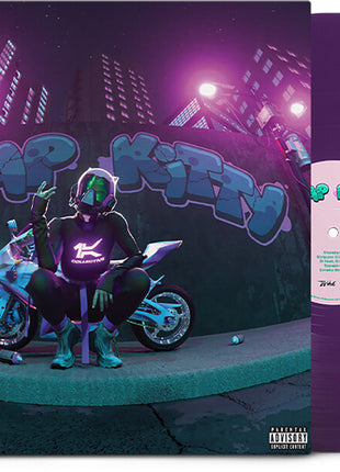 the album cover for Young Miko - TRAP KITTY [Purple]