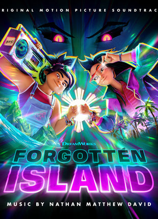 the album cover for Nathan David  Matthew - Forgotten Island - O.S.T.