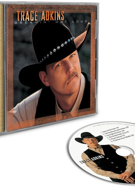 the album cover for Trace Adkins - Dreamin Out Loud (Aniv)