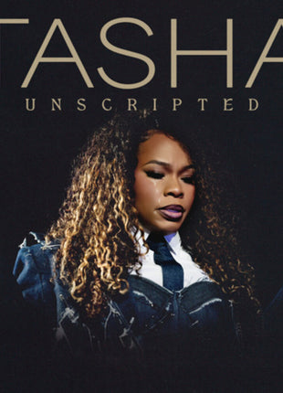the album cover for Tasha Leonard  Cobbs - Tasha Unscripted (Live)