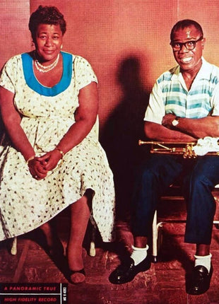 the album cover for Ella Fitzgerald  / Armstrong,Louis - Ella & Louis (Verve Essential Vinyl Series)
