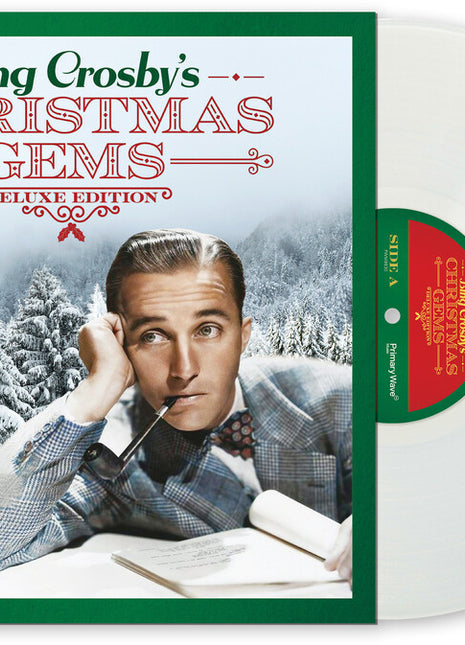 the album cover for Bing Crosby - Bing Crosby's Christmas Gems (Deluxe Edition)