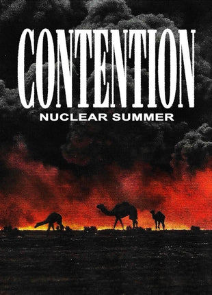 the album cover for Contention - Nuclear Summer (Grn)