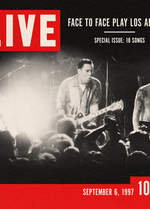 the album cover for Face To Face - Live (35th Anniversary Edition) [Indie Exclusive] [Colored Vinyl] [Indie Exclusive]