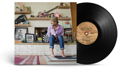 the album cover for Todd Snider - My Second Rodeo [Black]
