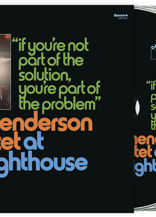 the album cover for Joe Henderson Quintet - At The Lighthouse: If You're Not Part Of The Solution, You're Part Of The Problem - Deluxe Edition [3 CD]