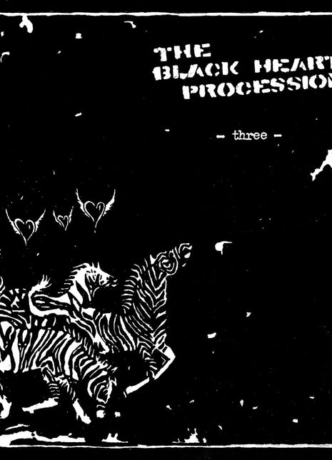 the album cover for Black Heart Procession - Three