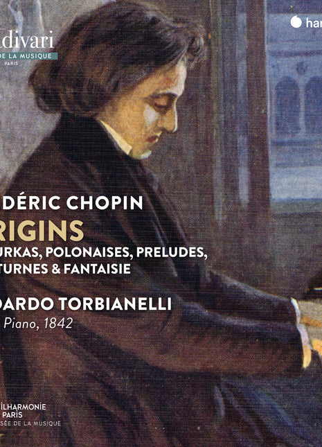 the album cover for Edoardo Torbianelli - Chopin: Origins