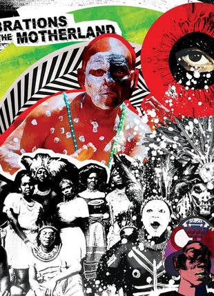 the album cover for Vibrations From The Motherland / Various (Colv) - Vibrations From The Motherland / Various [Colored Vinyl]