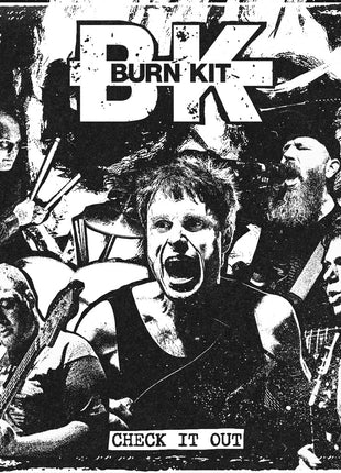the album cover for Burn Kit - Check It Out (10in) [Deluxe] (Gate)