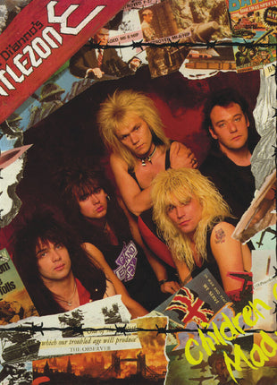 the album cover for Paul Di'anno  Battlezone - Children Of Madness [180 Gram]