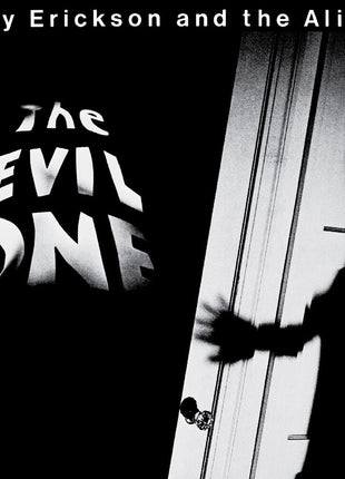 the album cover for Roky Erickson - Evil One [Indie Exclusive] Black & White Splatter Vinyl (Blk)