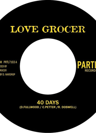 the album cover for Love Grocer - Forty Days