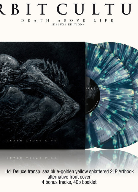 the album cover for Orbit Culture - Death Above Life - Deluxe Edition [Splatter]