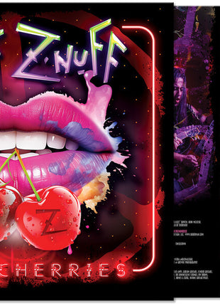 the album cover for Enuff Z'Nuff - Live at the Whisky-A-Go-Go  [Pink/Black Marble]