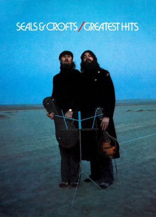 the album cover for Seals & Crofts - Greatest Hits (Blue) [Clear Vinyl] (Gate)