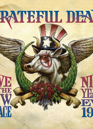 the album cover for Grateful Dead - Live At The Cow Palace-New Years Eve 1976 (Audp)