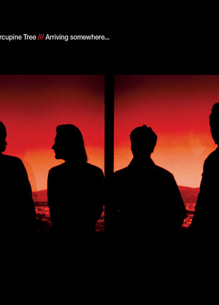 the album cover for Porcupine Tree - Arriving Somewhere