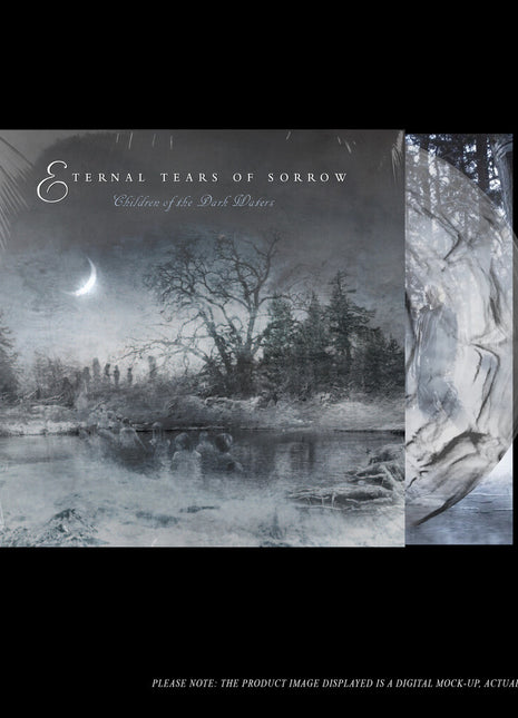 the album cover for Eternal Tears Of Sorrow - Children Of The Dark Waters (Blk) [Clear Vinyl] (Smok)