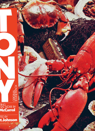the album cover for Jay Mccarrol  (Blue) (Colv) (Wht) - Tony - O.S.T. (Blue) [Colored Vinyl] (Wht)