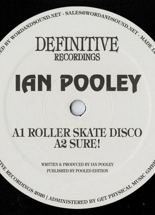 the album cover for Ian Pooley - Roller Skate Disco (Ep)