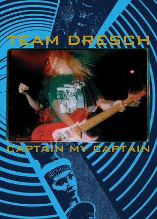 the album cover for Team Dresch - Captain My Captain - Bass Guitar Red [Colored Vinyl] (Red)