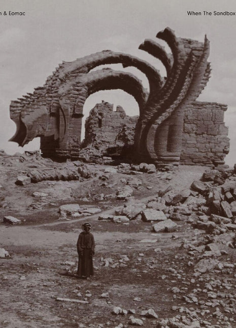 the album cover for Saint Abdullah & Eomac - When The Sandbox Has No Edge