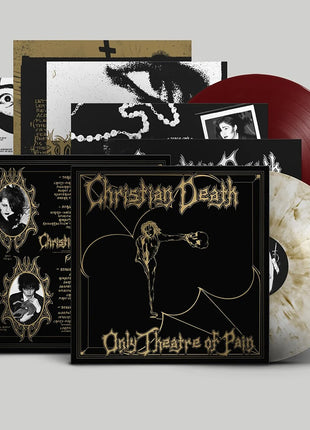the album cover for Christian Death - Only Theatre Of Pain [Indie Exclusive] [Colored Vinyl] [Limited Edition] (Post)