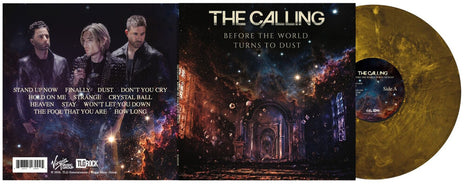 the album cover for Calling - Before The World Turns To Dust [Gold Dust Swirl]