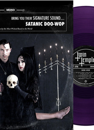 the album cover for Twin Temple - Twin Temple (Bring You Their Signature Sound.... Satanic Doo-Wop) [Ritual Wine]