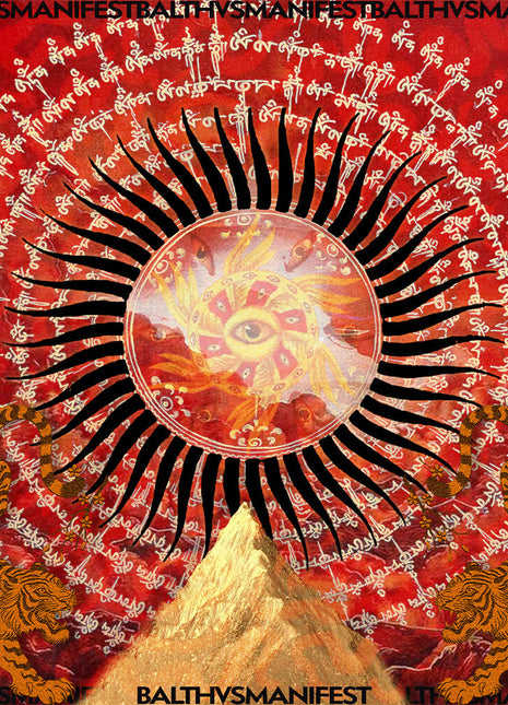 the album cover for Balthvs - Manifest