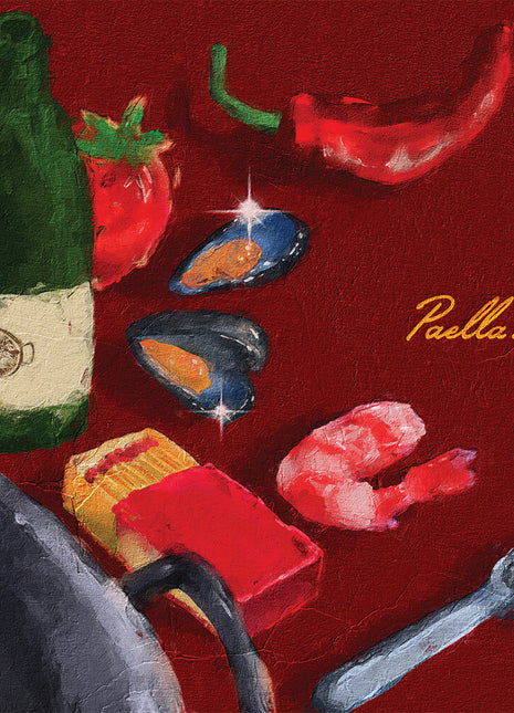 the album cover for Stoic - PAELLA! [Oxblood Vinyl + Booklet]