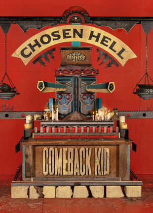 the album cover for Comeback Kid - Chosen Hell [Solid Green ]
