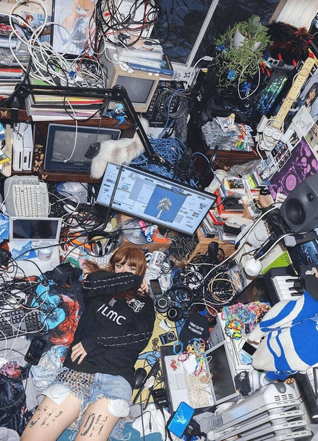 the album cover for Ninajirachi - I Love My Computer [Indie Exclusive] [Colored Vinyl] [Indie Exclusive]