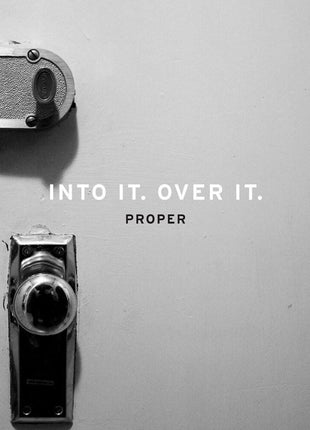 the album cover for Into It. Over It. - Proper [Colored Vinyl] (Aniv) [Reissue]