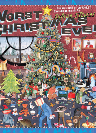 the album cover for Sufjan Stevens - Worst Christmas Ever