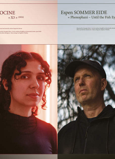 the album cover for Amina Hocine - X3 / Phonophani - Unit The Fish Eyes Shine