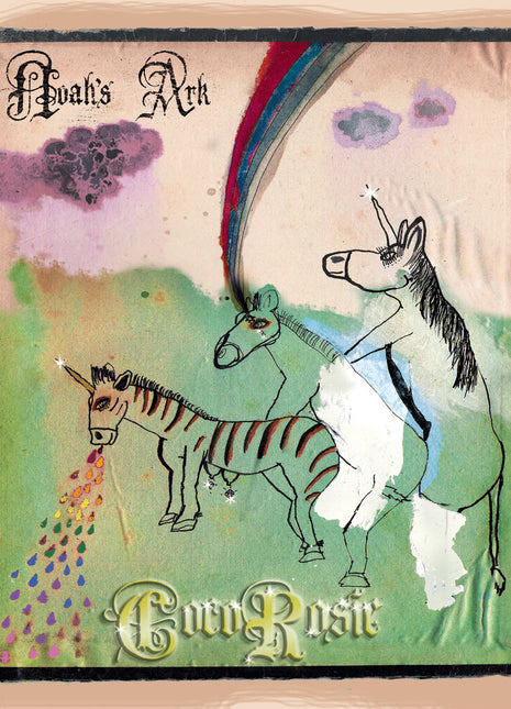 the album cover for CocoRosie  - Noah's Ark [Colored Vinyl] (Purp)