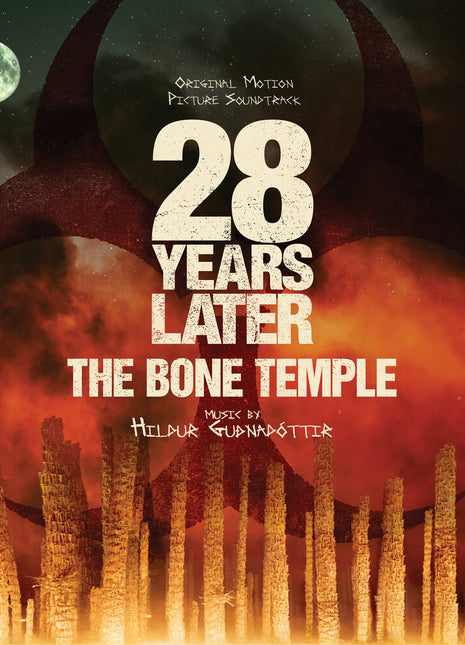 the album cover for Hildur Gudnadottir  (Colv) (Org) - 28 Years Later: The Bone Temple - O.S.T. [Colored Vinyl]