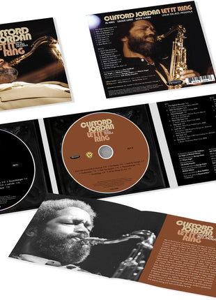 the album cover for Clifford Jordan - Let It Ring: Live At The Jazz Showcase