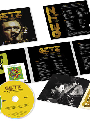 the album cover for Stan Getz - Sound In San Francisco: Live At Keystone Korner