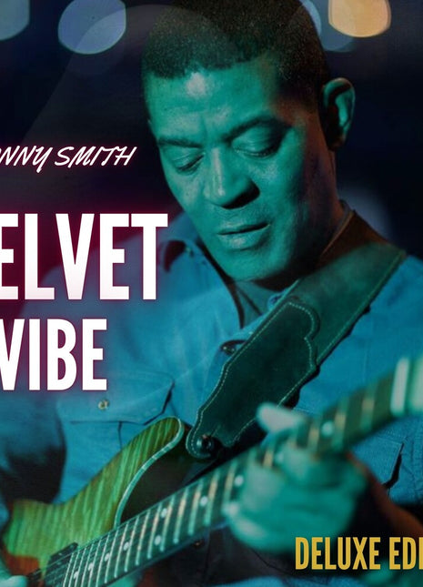 the album cover for Ronny Smith - Velvet Vibe [Deluxe]