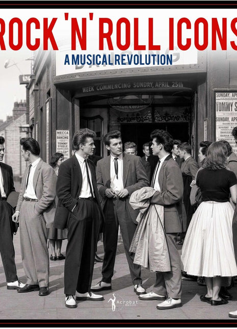 the album cover for Rock 'n' Roll Icons: A Musical Revolution / Var - Rock 'n' Roll Icons: A Musical Revolution / Var